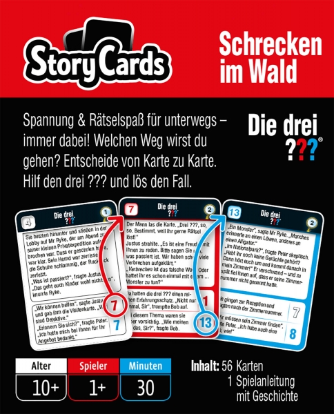 StoryCards - Die drei ??? Schrecken im Wald